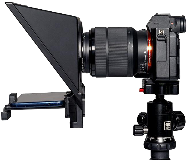Feelworld TP2A Teleprompter Pliabil pentru Smartphone/Tableta/DSLR - View 4