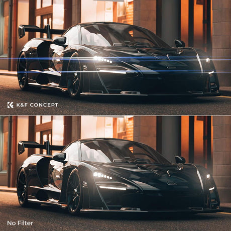 K&F Concept Filtru Blue Streak Nano-X Efect Anamorphic 82mm - View 3