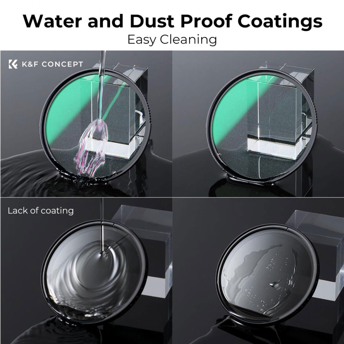 K&F Concept Filtru Shimmer Diffusion Nano-X Efect Cinematic 82mm - View 5
