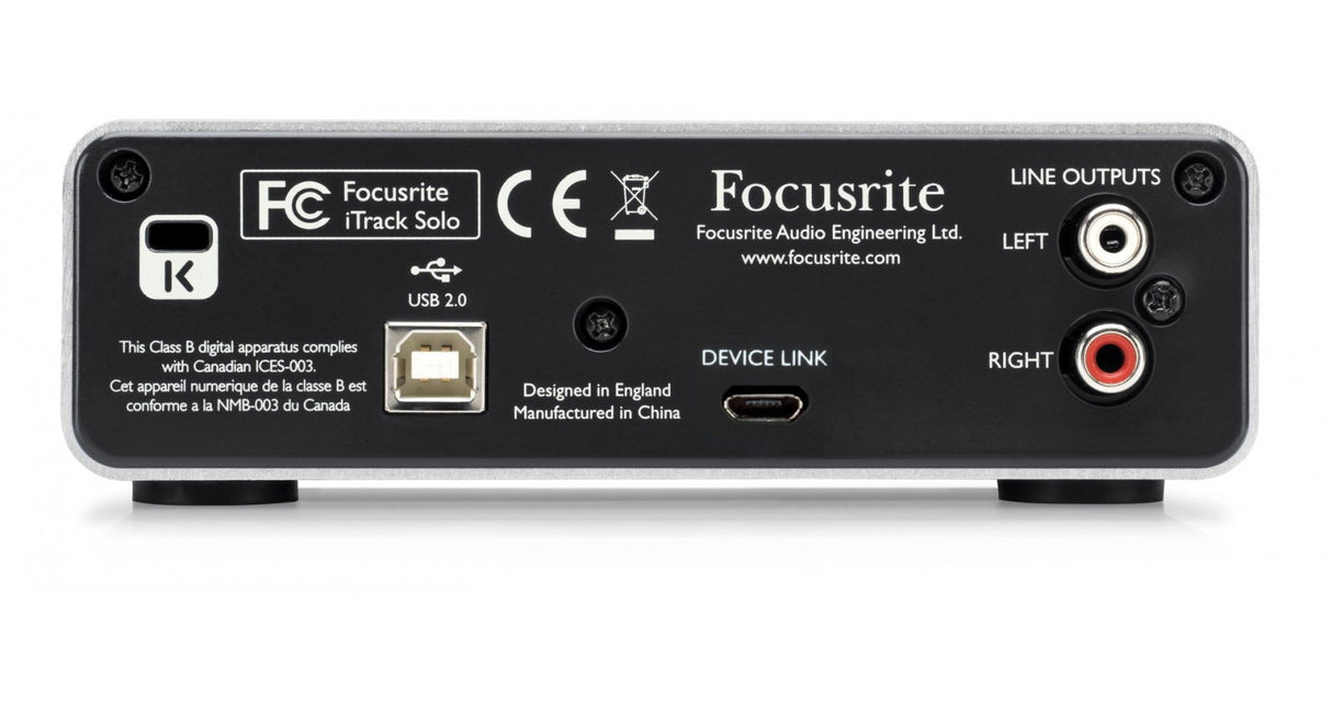 Focusrite iTrack Solo Lightning - View 2