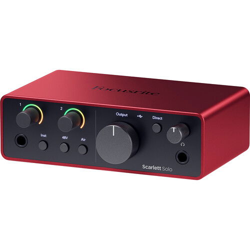 Focusrite Scarlett Solo Interfata audio USB-C (4th gen) - View 3