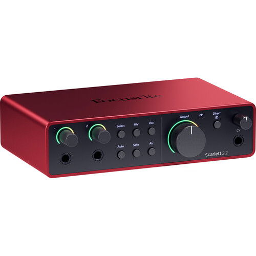 Focusrite Scarlett 2i2 Studio Interfata audio USB-C cu microfon si casti (4th gen) - View 4