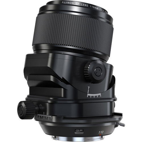 110mm tilt/shift medium-format lens with ribbed focus ring and front scale