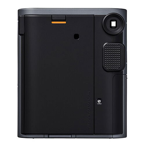 Mini 41 black instant camera back, switch and viewfinder dial