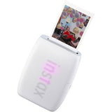Instax Mini Link 3 photo printer, white body with photo output on top screen