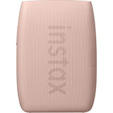 Imprimantă foto Instax Mini Link 3 roz, față texturată, orificiu central pentru imprimare