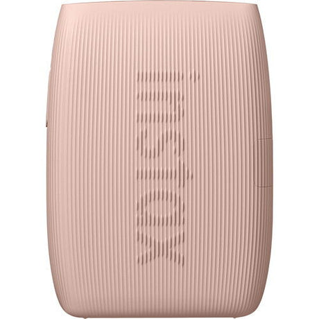 Imprimantă foto Instax Mini Link 3 roz, față texturată, orificiu central pentru imprimare