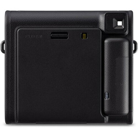 Black Instax SQ40 camera back with access panel and strap loop