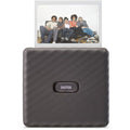 Mocha gray Instax Wide Link portable photo printer, instax logo on front
