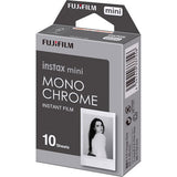 Instax mini monochrome instant film box, 10 sheets