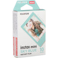 instax mini Sky Blue instant film, 10 sheets