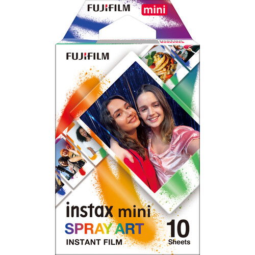 Instax Mini SprayArt instant film, 10 sheets