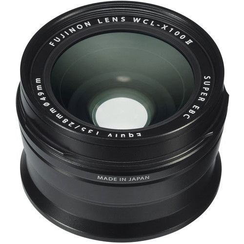 Adaptor wide WCL-X100 II, inel negru pentru montură X100V