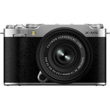 Fotoaparát bezzrcadlový X-M5 s objektivem 15–45 mm, černý a stříbrný