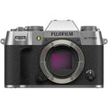 Fujifilm X-T50 camera body with lens mount and top controls, black and silver