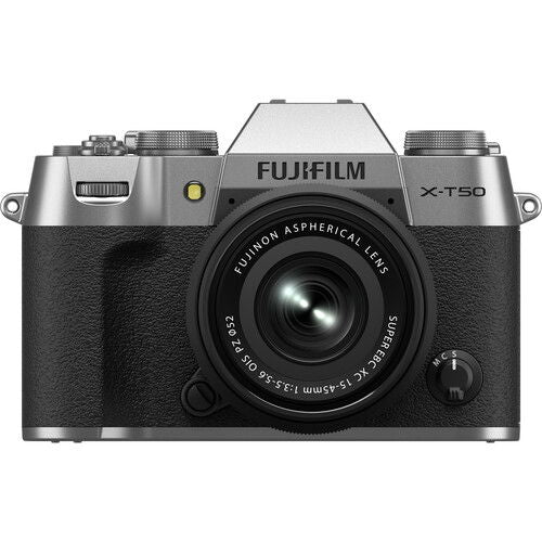 Fujifilm X-T50 kit 15-45mm silver - View 1