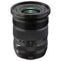 Black 10-24mm f/4 camera lens with front element and engraved aperture/focal scale