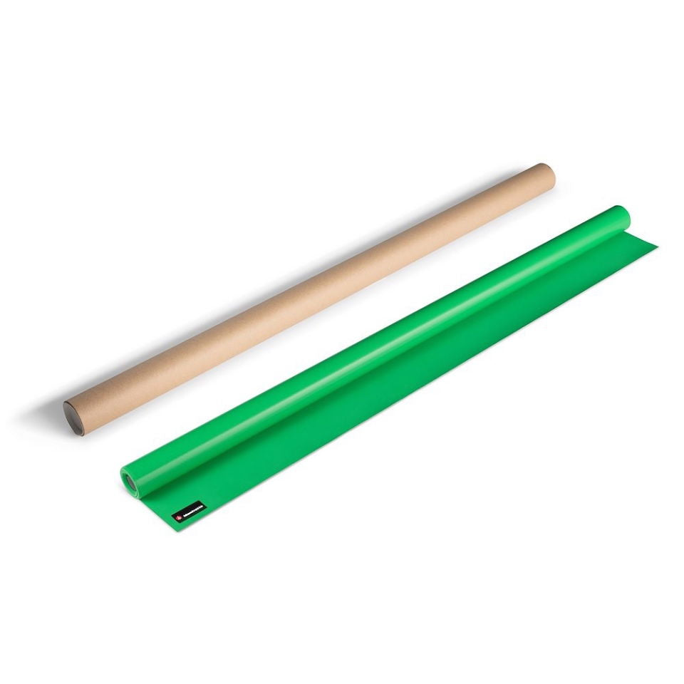 Fundal de podea din vinil chroma key verde, rulouri cilindrice
