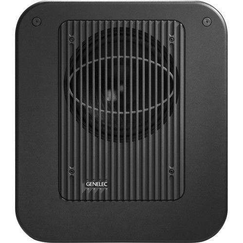 Studio subwoofer front grille close-up