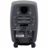 Boxă de monitor de studio Genelec, spate cu panou de conexiuni și comenzi