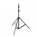 2.6 m pneumatic tripod stand with three legs and central height column