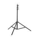 Adjustable light stand tripod with center column and three legs, height up to 86–300cm