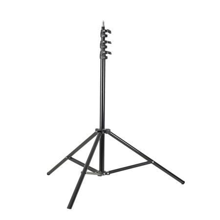 Adjustable light stand tripod with center column and three legs, height up to 86–300cm