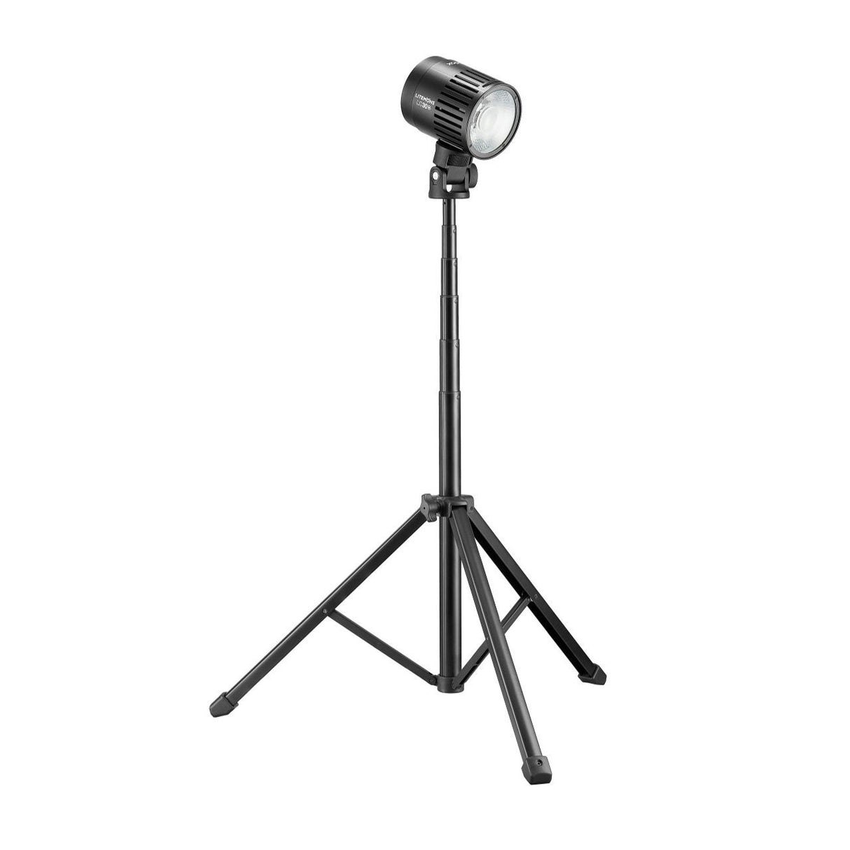 Trepied pentru birou cu lampă montată, trepied compact cu trei picioare