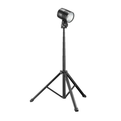 Trepied pentru birou cu lampă montată, trepied compact cu trei picioare