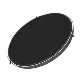 42cm grid beauty dish reflector with black honeycomb mesh and gray rim