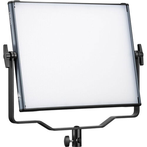 LDX100R 100W RGB LED panel light with front diffused screen and side handles