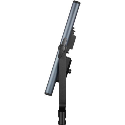 LDX50R LED panel side view with handle and mount hardware