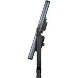 LDX50R LED panel side view with handle and mount hardware