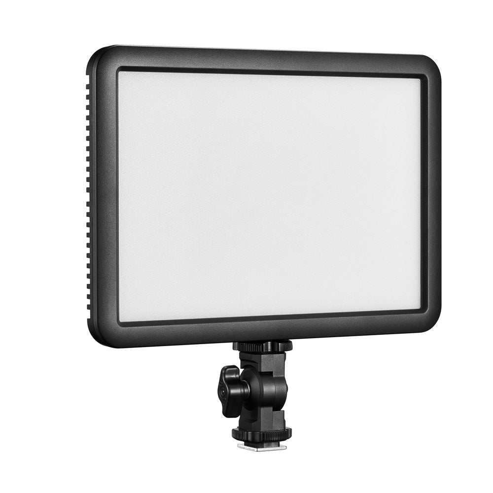 LED streaming slim light panel with side vented housing and front diffuser screen