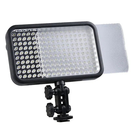 Lampă video LED 170 cu două rânduri de LED-uri și difuzor semi-transparent