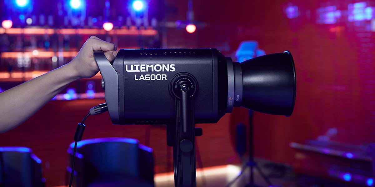 Godox LITEMONS LA600R Black lampa LED RGB 600W - View 5