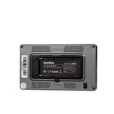 Back of 5.5-inch 4K HDMI touchscreen monitor with ports and label