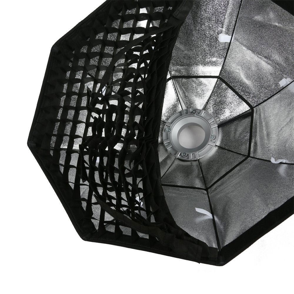 Softbox octogonal cu grid montura Bowens 120 cm - View 3