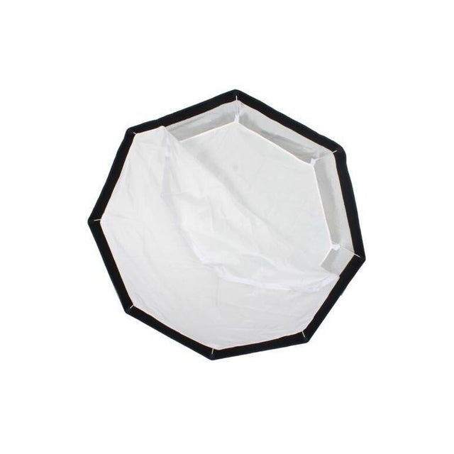 150cm octabox softbox with black outer frame and white interior diffusion panel