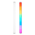 Lampa LED Godox TP2R cu tub RGB, carcasă albă și capete transparente