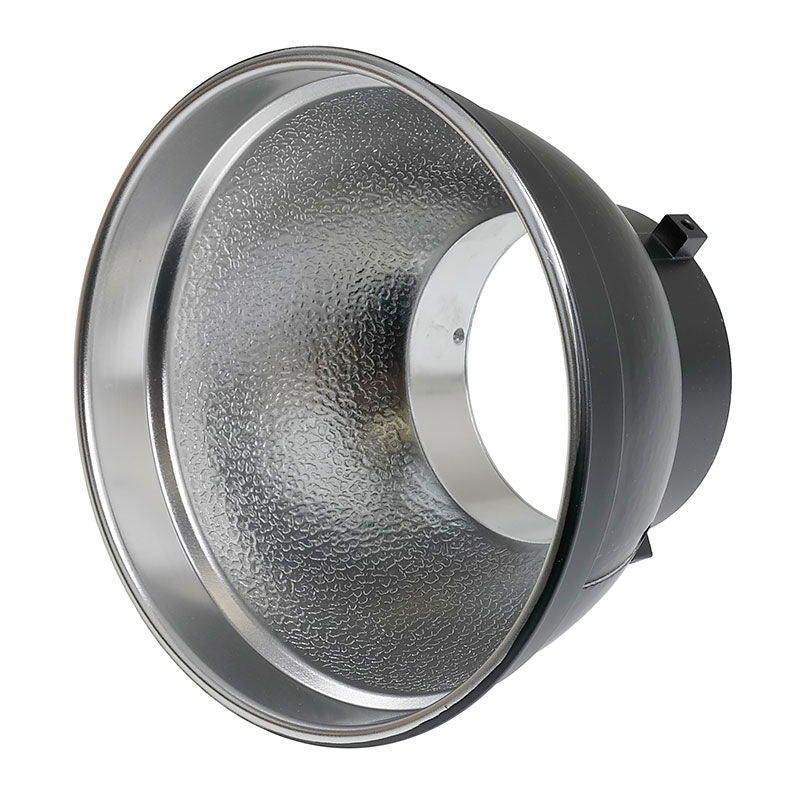 Reflector Godox cu montură Bowens, suprafață argintie texturată, diametru 18 cm