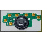 TT685II flash control dial with ZOOM and MODE buttons on circuit board