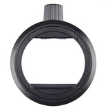 Inel adaptor blitz negru cu deschidere circulara pentru montare accesorii