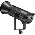 Godox SL-300III video LED light with reflector and side control panel, black