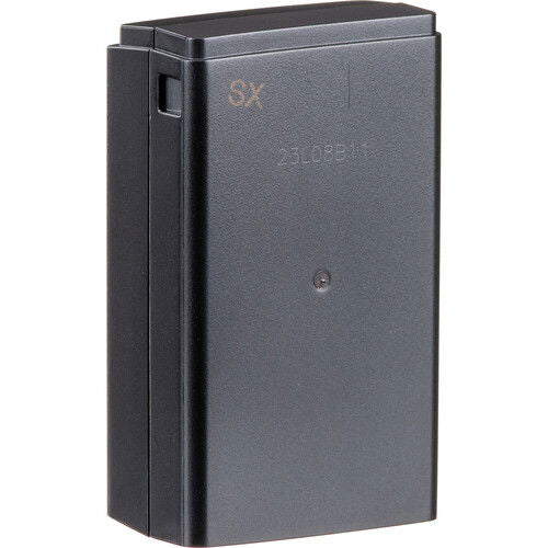 VB26B battery pack back view, black with small marking