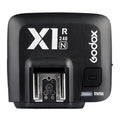 Receptor X1R pentru Nikon, panou frontal cu marcaje și buton TEST/STATUS