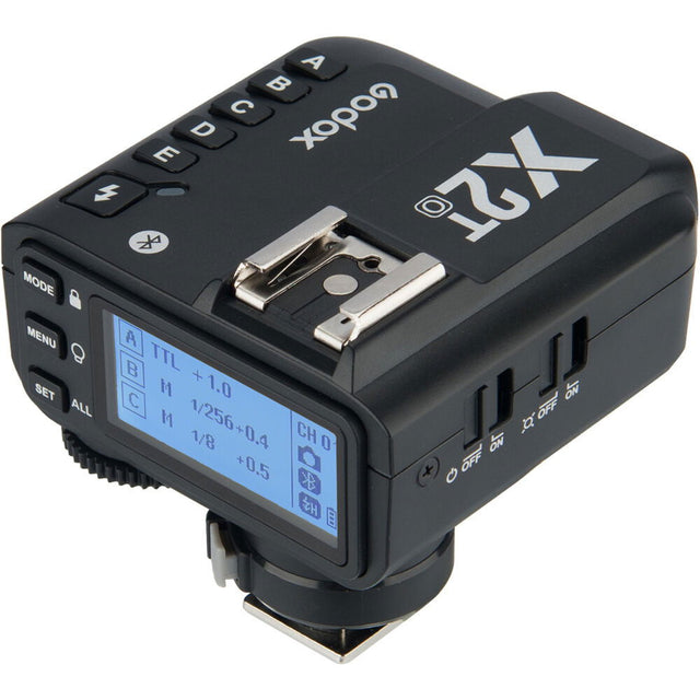 Godox X2T-O TTL wireless flash trigger with LCD screen and control buttons
