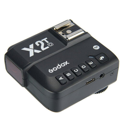 Godox X2T-O TTL wireless flash trigger with display window and side ports