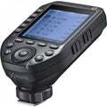 Wireless TTL flash trigger with LCD screen and control buttons