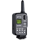XT16 2.4GHz flash trigger radio receiver with LCD display and channel power controls
